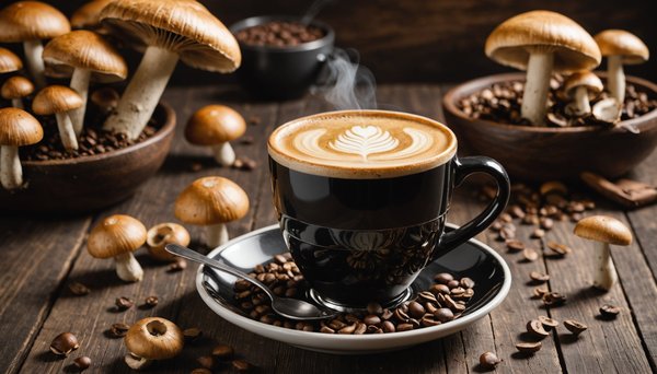 Café aux champignons : une nouvelle expérience caféinée !